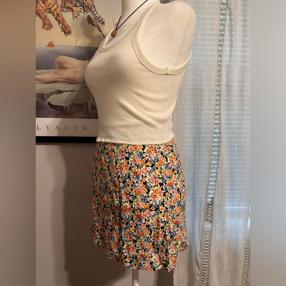 Reformation Floral Margot Skirt